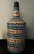 Turquoise, Green, Orange Bottle