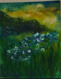 A Valley with Irises