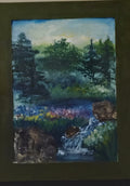 Trees and a Waterfall
