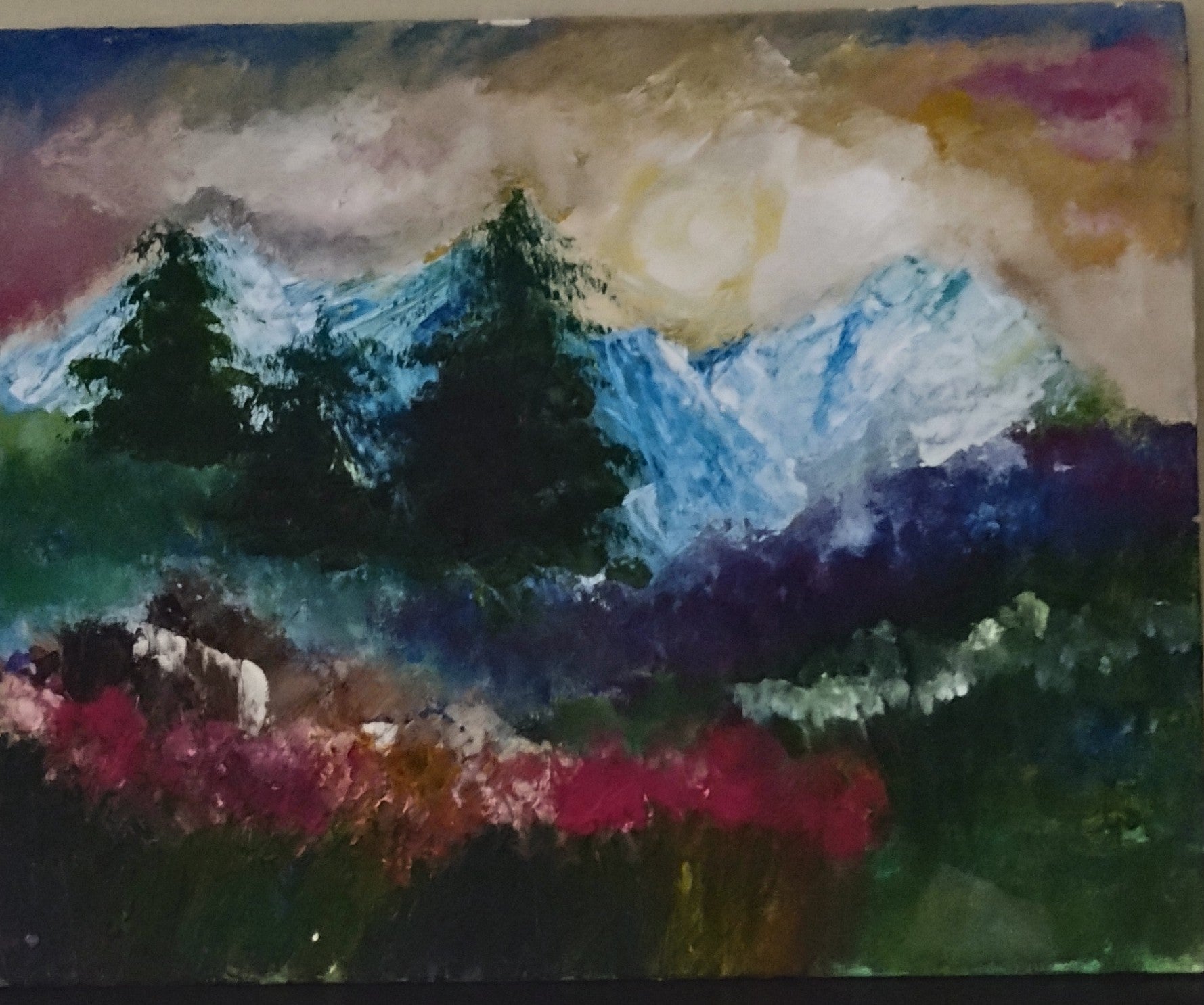 Mountains and Trees